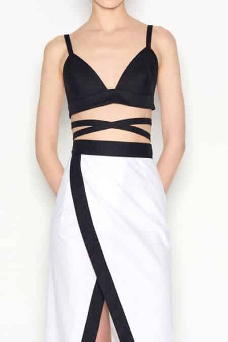 Nadia Rapti Vice Top Black