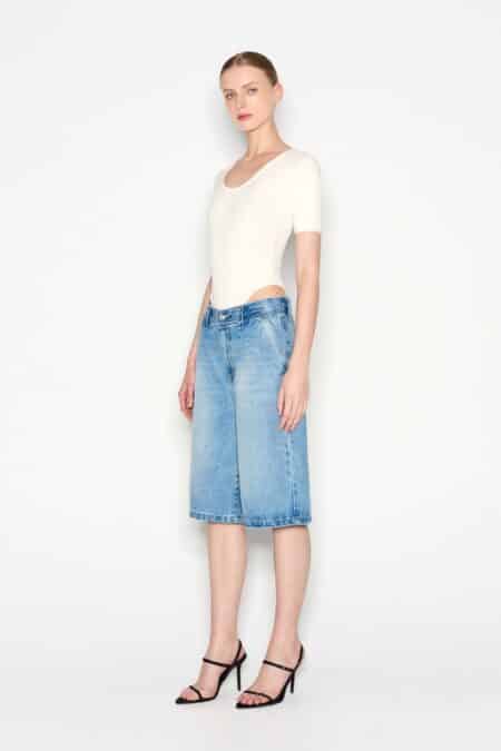Nadia Rapti Lagoon Denim Bermuda Blue