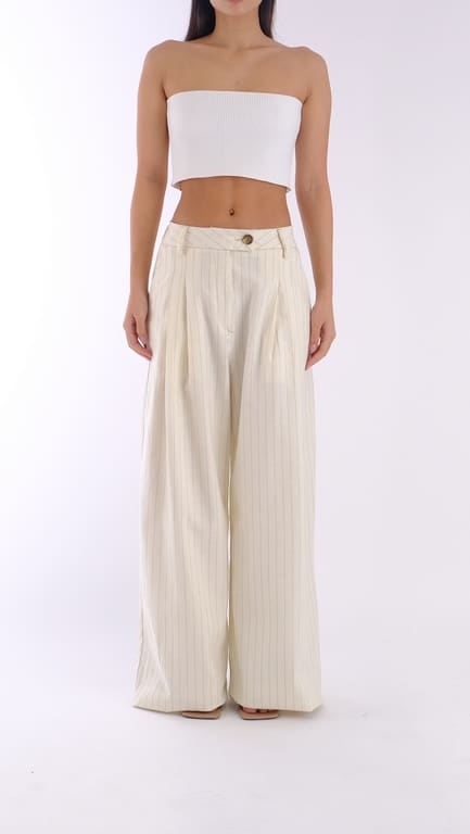 Salt & Pepper Diana Pants Ecru