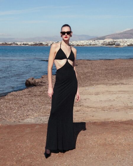 Stefania Vaidani Belem Cut Out Dress