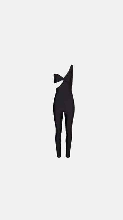 Stefania Vaidani SAXSV Black Jumpsuit