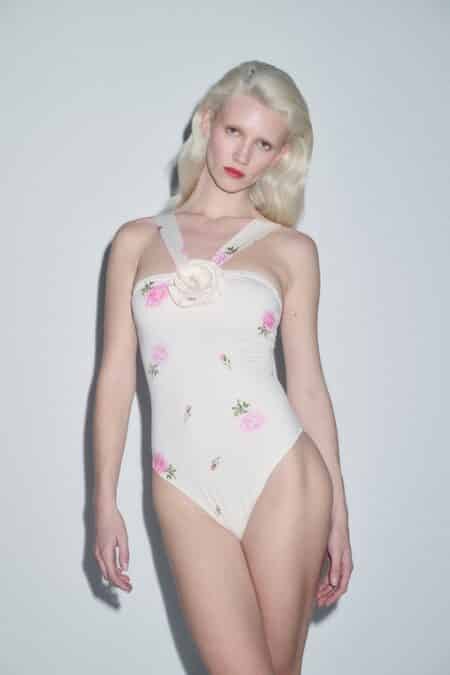 Combos Swimsuit Flowers