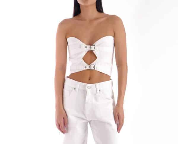 Salt & Pepper Igrid Top Off-White - Image 2