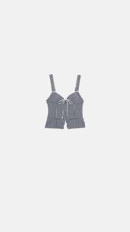 Stefania Vaidani SAXSV Vichy Top