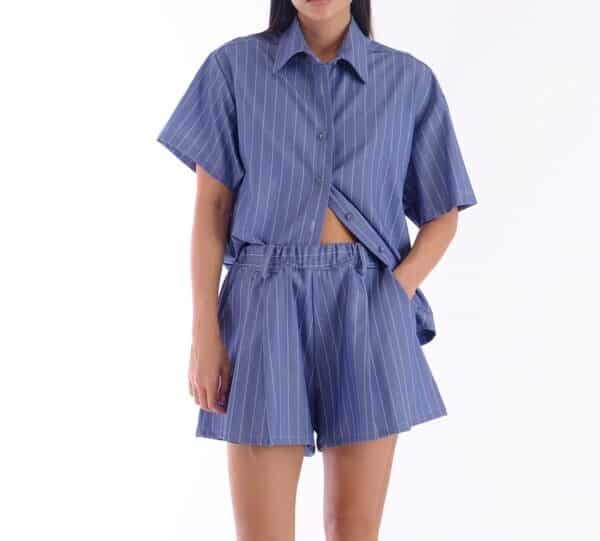Salt & Pepper Nika Shirt Stripes - Image 2