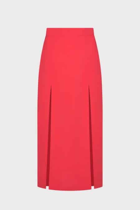Nadia Rapti Lava Skirt Red