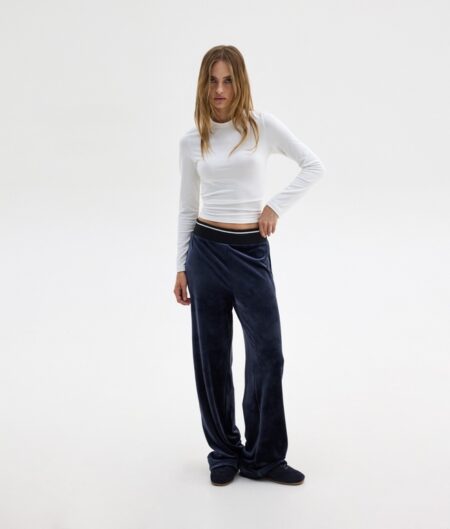 SunSetGo Poly Velvet Pants