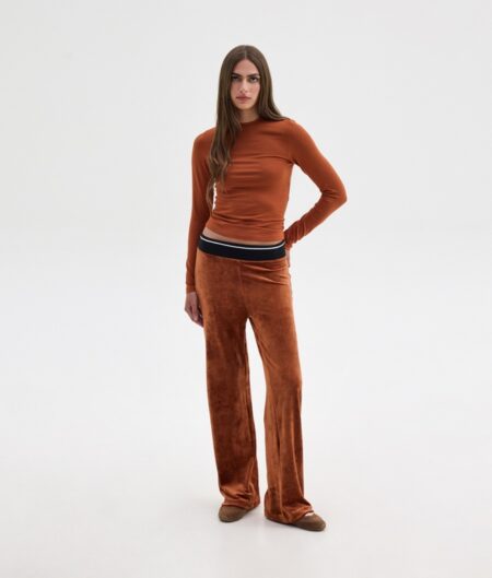 SunSetGo Poly Velvet Pants