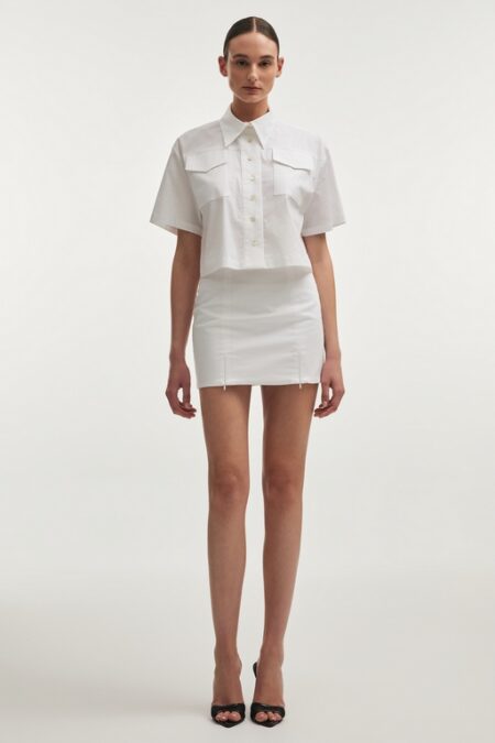 Nadia Rapti Still Life Mini Skirt