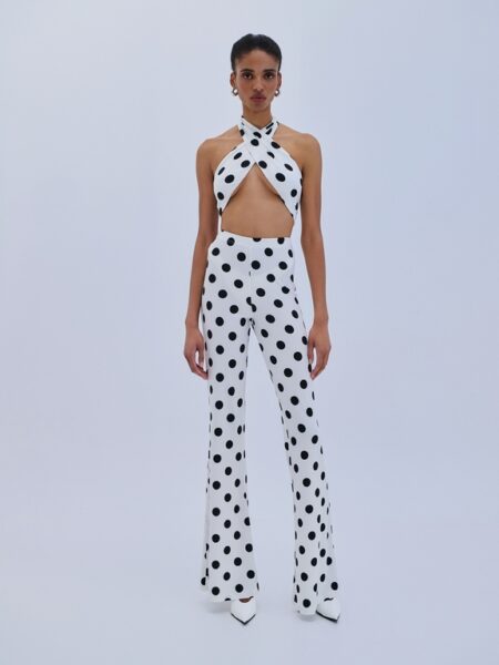 Combos Trouser Polka Dots Flare