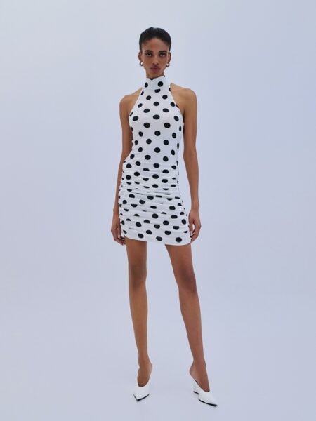 Combos Dress Mini Polka Dots