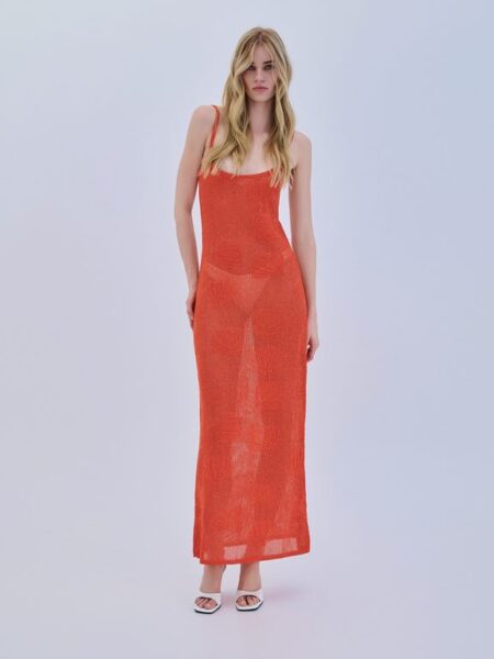 Combos Dress Maxi Lurex Shell