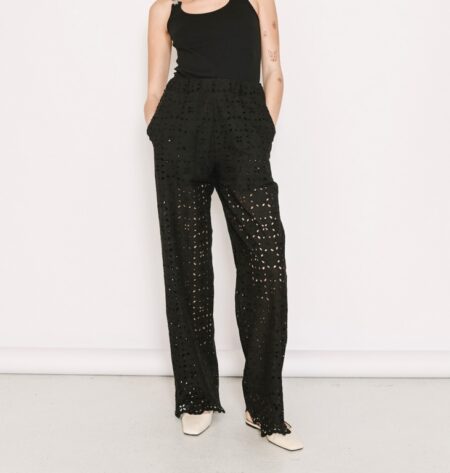 Salt & Pepper Fabbia Pants Black