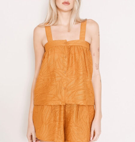 Salt & Pepper Fabbia Top Orange