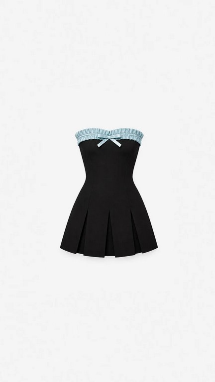 Stefania Vaidani Cappa Noir Midi Dress