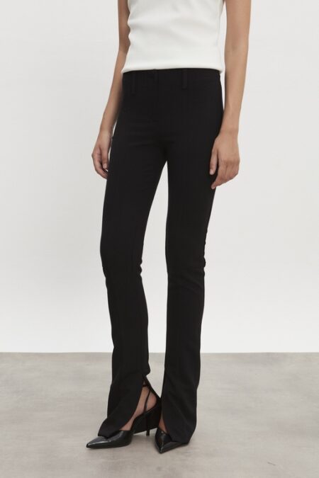 Nadia Rapti Hourglass Skinny Trousers Black