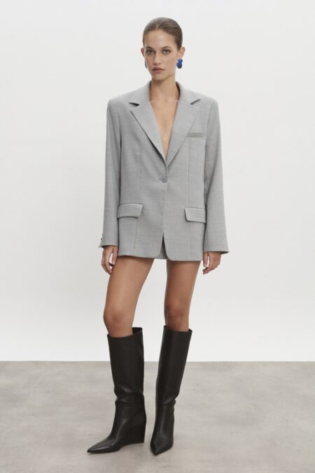 Nadia Rapti Tempo Blazer Grey