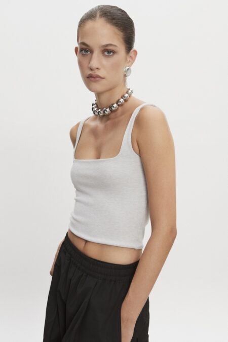 Nadia Rapti Bite Top Grey