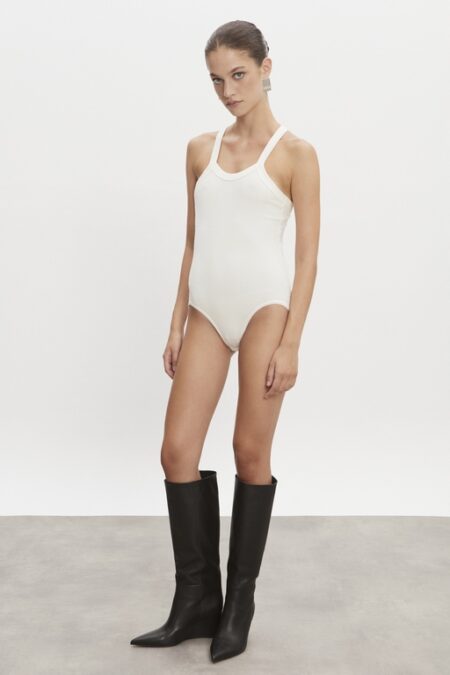 Nadia Rapti Bite Bodysuit Off White