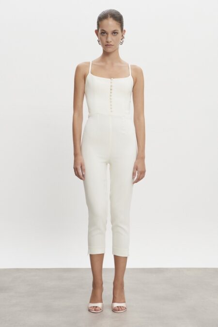 Nadia Rapti California Jumpsuit White