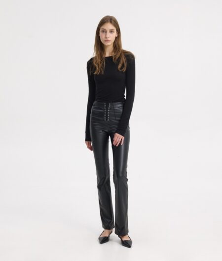 SunSetGo Heather Leather Pants