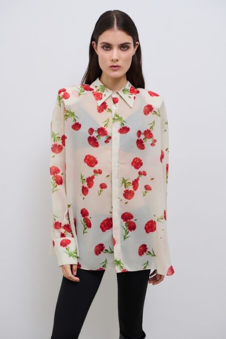 Combos Carnation Shirt Ecru