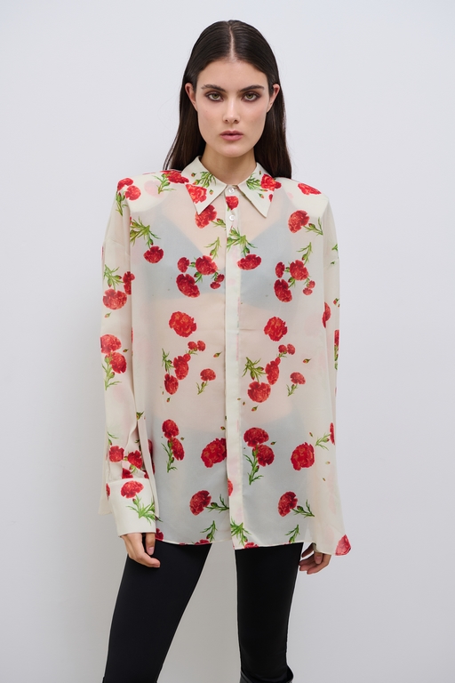 Combos Carnation Shirt Ecru