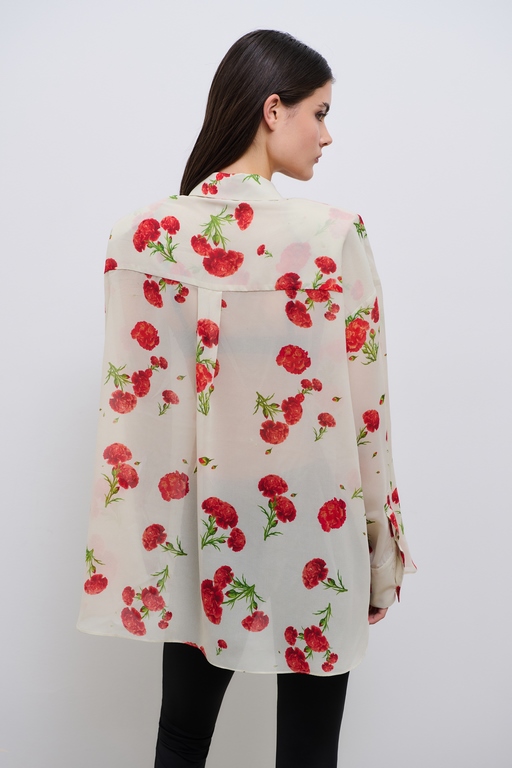 Combos Carnation Shirt Ecru - Image 3